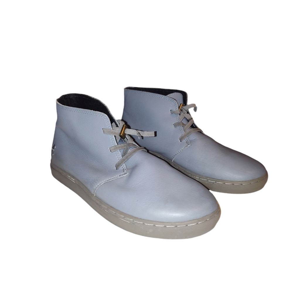 Royal Elastics Men Grey Leather Ankle/Chukka Shoe size 8.5